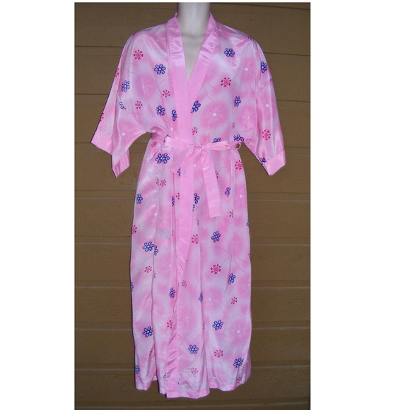 CONTESSA DI ROMA Robe, Pink, L, Wrap style
